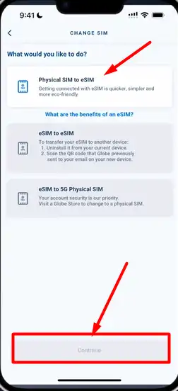 How To Convert TM Sim To Esim