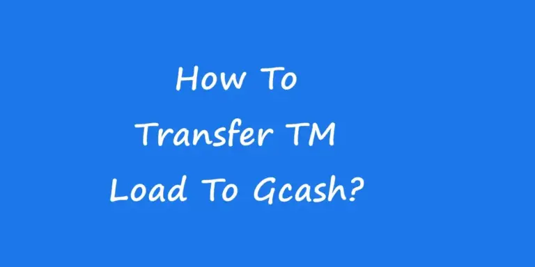 How To Transfer TM Load To Gcash