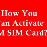 Activate TM SIM Card